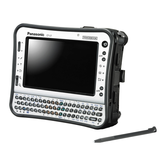 Panasonic CF-U1 serie Instrucciones De Funcionamiento
