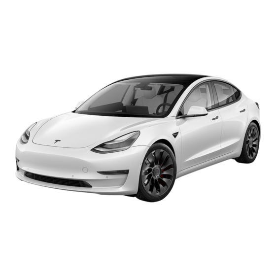 Tesla MODEL 3 Manual Del Usuario