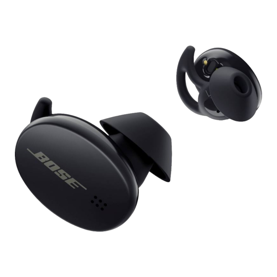 Bose SPORT EARBUDS Manual Del Usuario