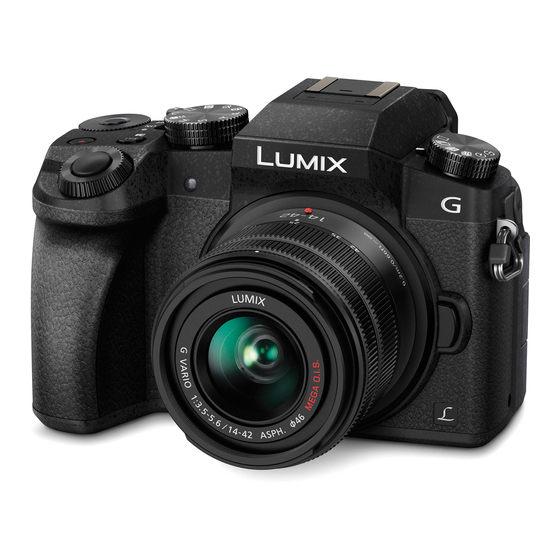 Panasonic LUMIX DMC-G7K Instrucciones Básicas De Funcionamiento