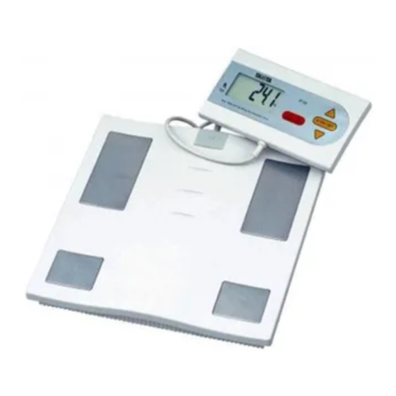 Tanita BF-522 Manual De Instrucciones