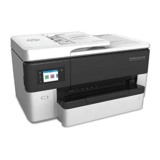 HP OfficeJet Pro 7720 Guia Del Usuario