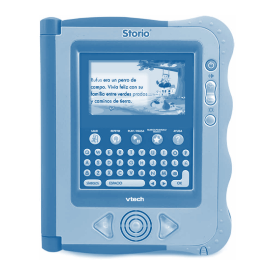 VTech Storio Manual De Instrucciones