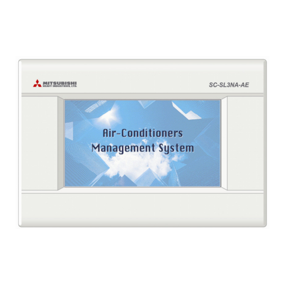 Mitsubishi Heavy Industries SC-SL3NA-AE Manual Del Propietário