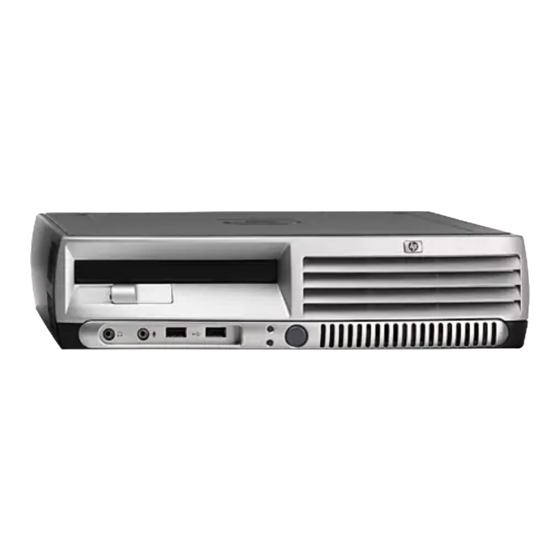 HP Compaq dc7100 Manual Del Usuario