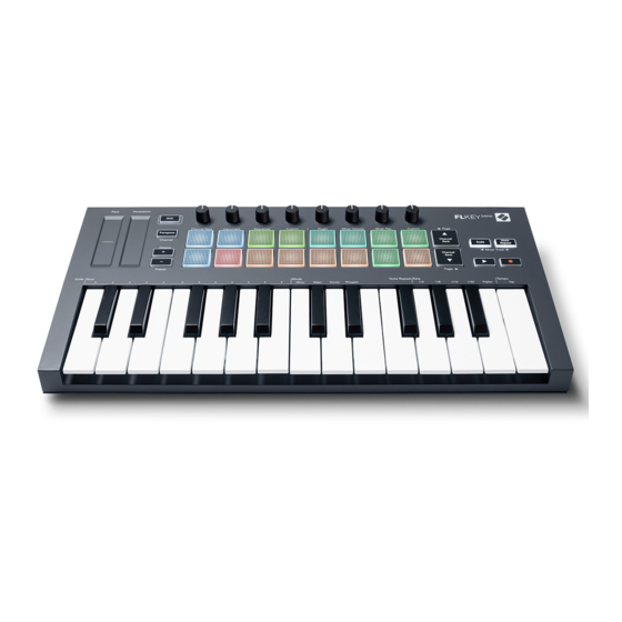 Novation FLKEY MINI Manual Del Usuario