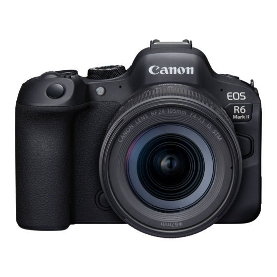 Canon EOS R6 Mark II Guia Del Usuario Avanzada