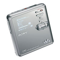 Sony MZ-RH10 Manual De Instrucciones