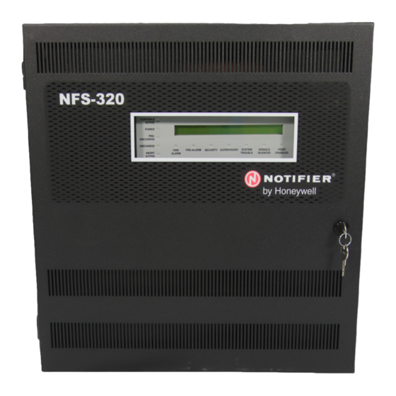 Honeywell Notifier NFS-320 Manual De Programación