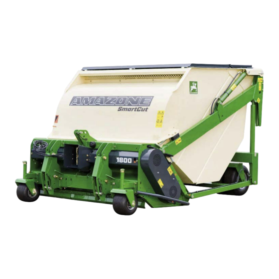 Amazone GRASSHOPPER GHS JUMBO SMARTCUT Instrucciones De Servicio