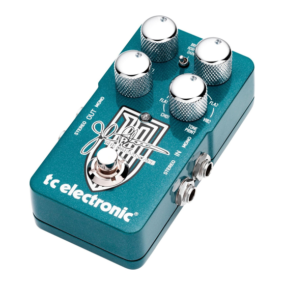 TC Electronic The Dreamscape Manual De Instrucciones