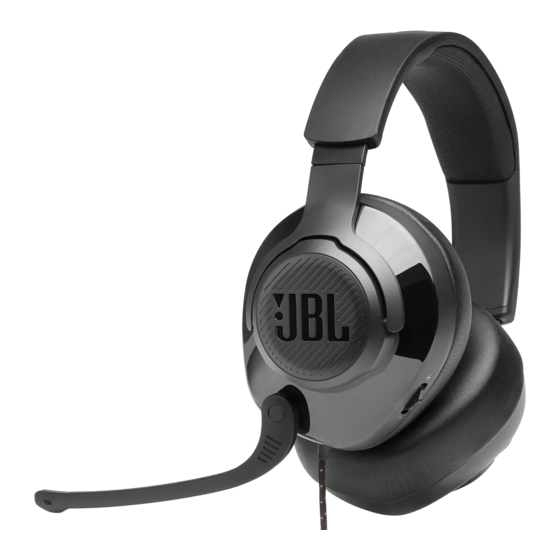 Harman JBL QUANTUM 200 Manuales