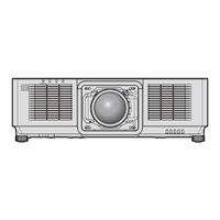 Panasonic PT-MZ20K Instrucciones De Operación