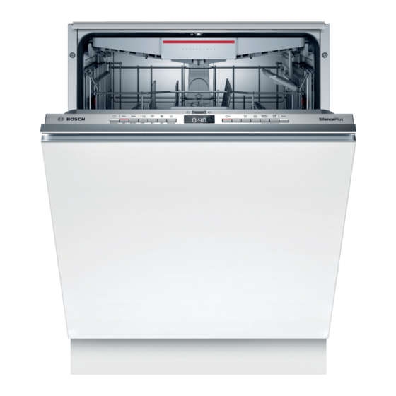 Bosch SGH4HCX48E Manual De Usuario