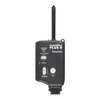 PocketWizard Plus II Manual Del Propietário