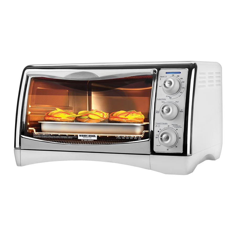 Black and Decker Home Perfect Broil CTO4300B Manual Del Usuario