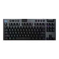 Logitech G G915 TKL Manual Del Usuario