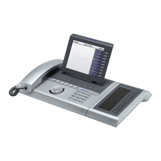 Siemens OpenScape Voice Instrucciones De Manejo