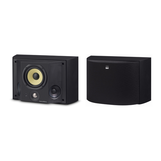 Bowers & Wilkins CDS3 Manuales