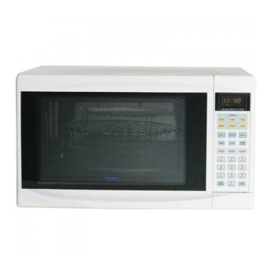 Haier MWG10081TW Manual Del Usuario