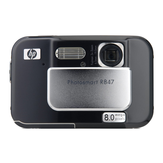 HP Photosmart R830 Serie Guia Del Usuario