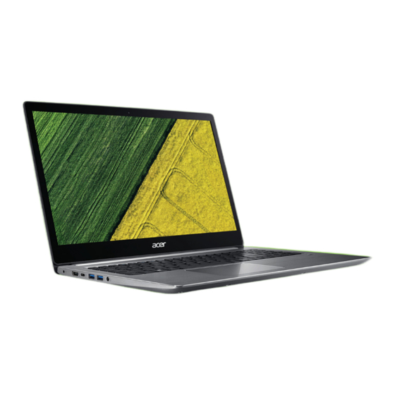 Acer Swift 3 Serie Manuales