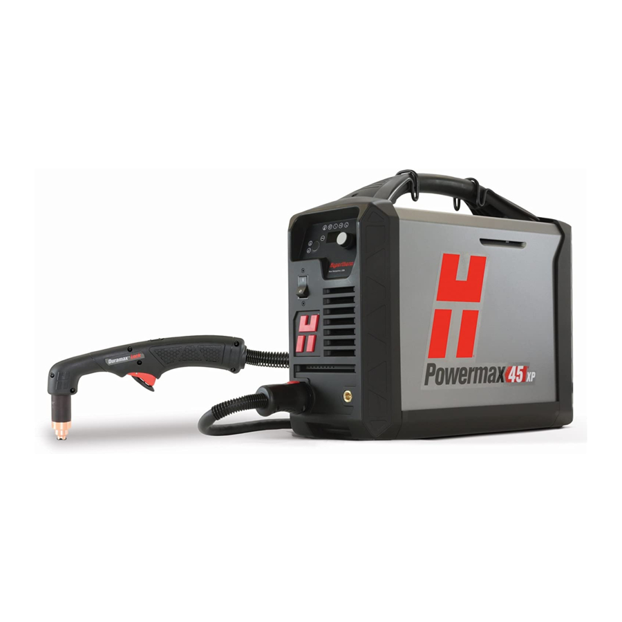 Hypertherm Powermax45 XP Manual Del Operador