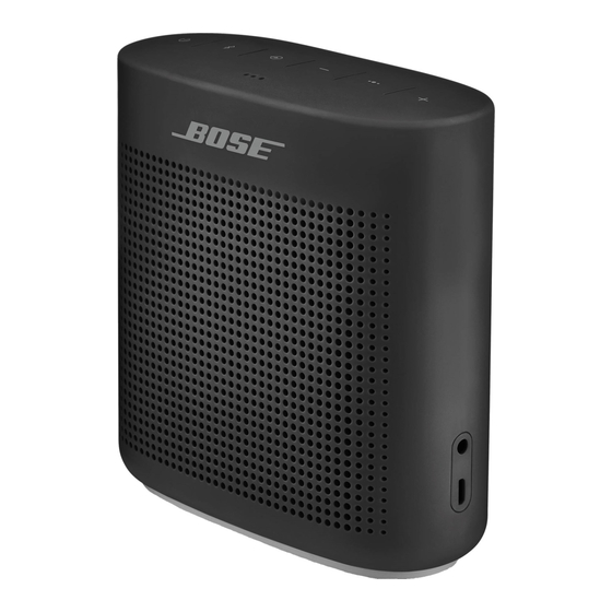 Bose SOUNDLINK COLOR II Guia Del Usuario