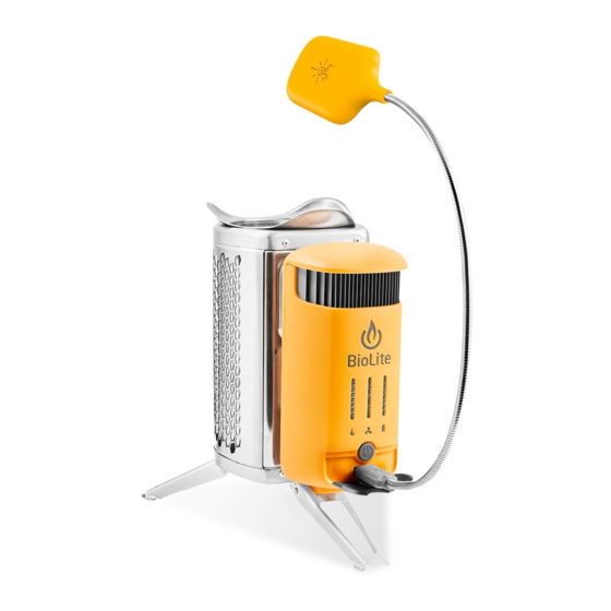 BioLite CampStove Manual De Instrucciones