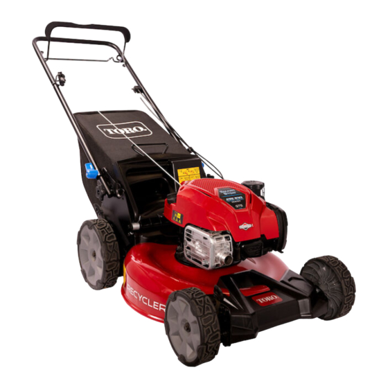 Toro Recycler S53VST Manual Del Operador