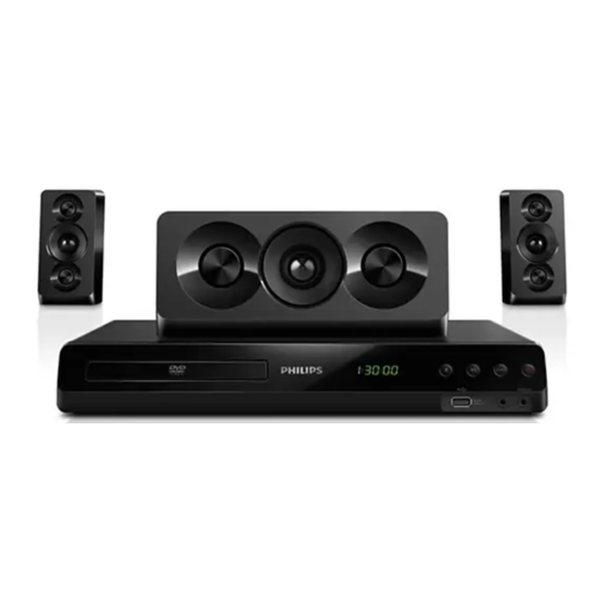 Philips HTD5510 Manual Del Usuario