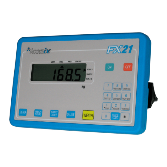 Iconix FX21 Manual De Uso