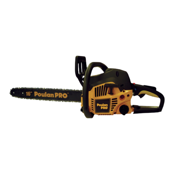 Poulan Pro PP3516 Manual De Instrucciones