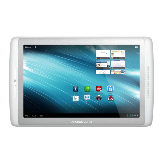 Archos 101XS Manual Del Usuario