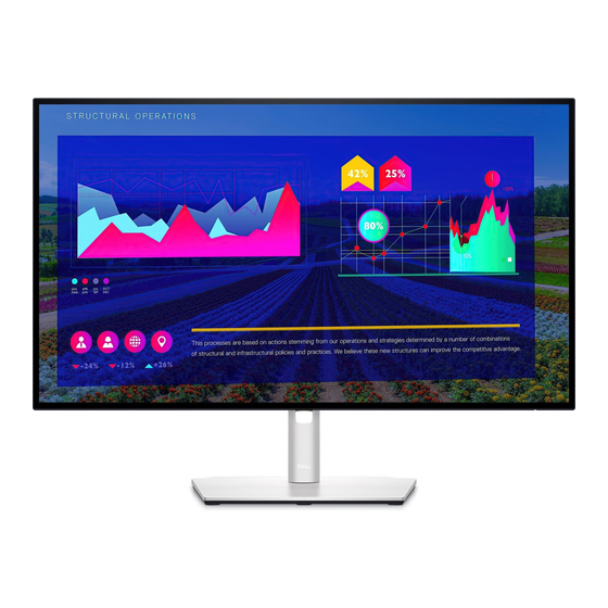 Dell UltraSharp U2722D Guia Del Usuario