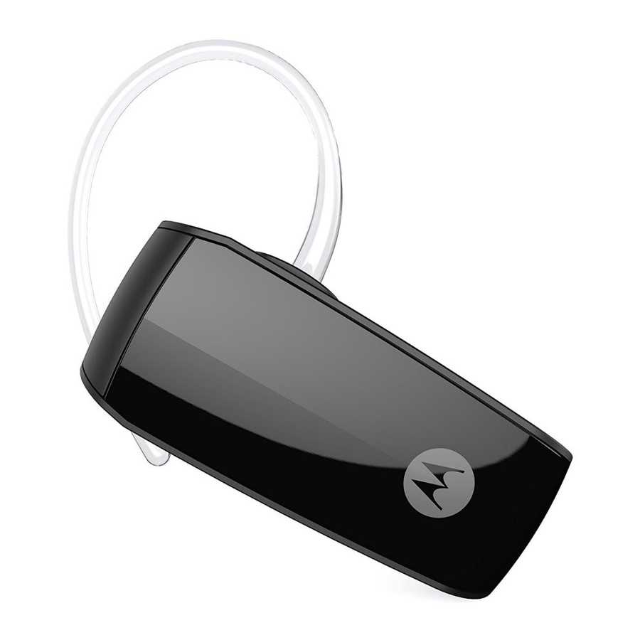Motorola HK255, HK275 - Guía de inicio rápido del auricular Bluetooth