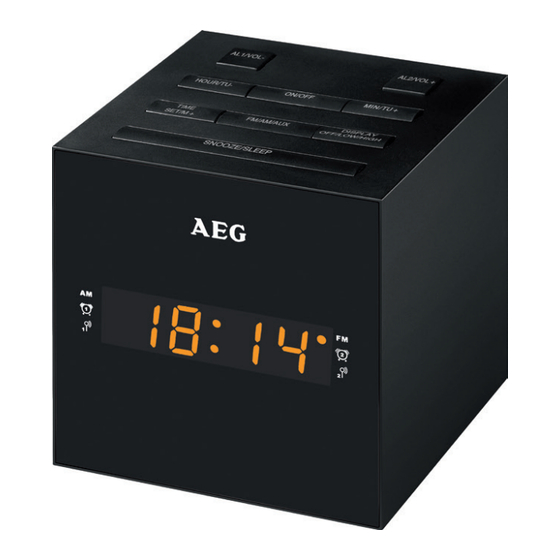 AEG MRC 4150 Instrucciones De Servicio
