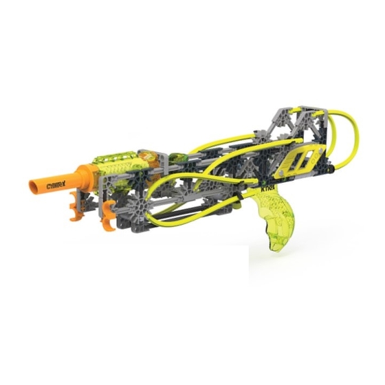 K'Nex CYBER-X C5 NEOSTRIKE Manual De Instrucciones