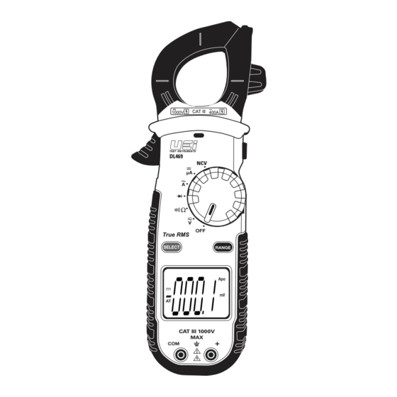 UEi Test Instruments DL469 Manual De Instrucciones