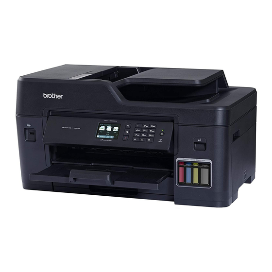 Brother MFC-T4500DW Guía De Configuración Rápida