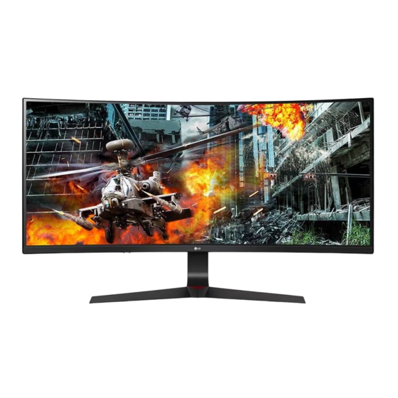 LG UltraGear 34GL750 Guía Rápida De Configuración