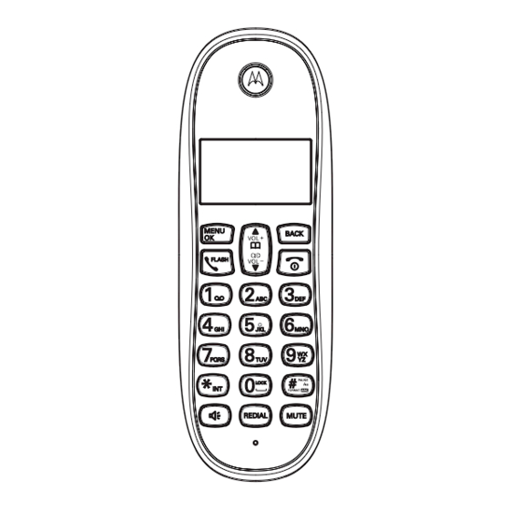 Motorola C1011LX Guía Rápida De Inicio