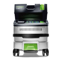 Festool CT MINI I HEPA Manual De Instrucciones Original