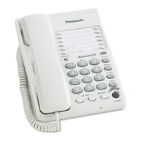 Panasonic KX-TS105LXW Guía Rápida