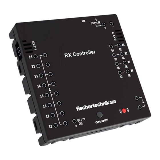 fischertechnik RX CONTROLLER Manual De Instrucciones