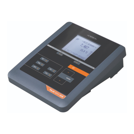 Xylem WTW inoLab Multi 9310P IDS Instrucciones De Operación