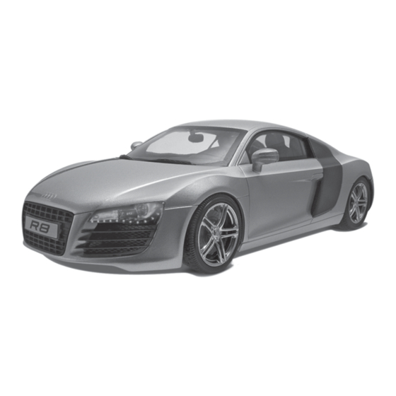 REVELL AUDI R8 Manual De Instrucciones