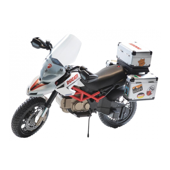 Peg-Perego DUCATI HYPERCROSS Manuales