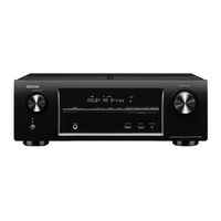 Denon AVR-X1000 Manual Del Usuario