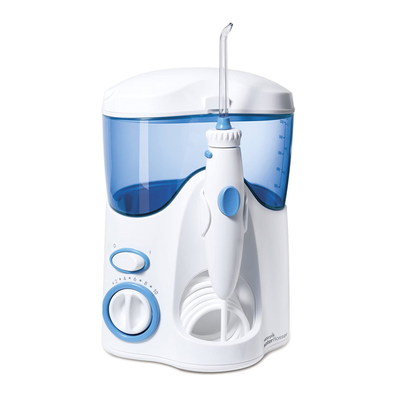 Waterpik Ultra WP-100 Manuales